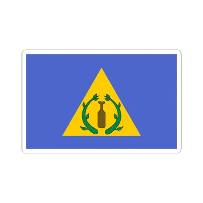 Flag of Kayangel Palau - STICKER Vinyl Kiss-Cut Decal 2 Inch White - The Sticker Space