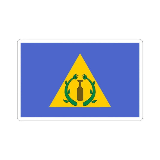 Flag of Kayangel Palau - STICKER Vinyl Kiss-Cut Decal 2 Inch White - The Sticker Space