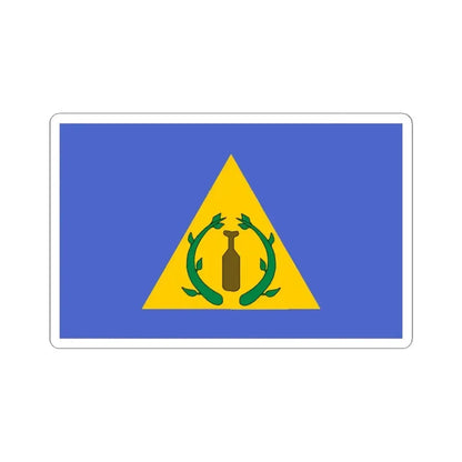 Flag of Kayangel Palau - STICKER Vinyl Kiss-Cut Decal 3 Inch White - The Sticker Space