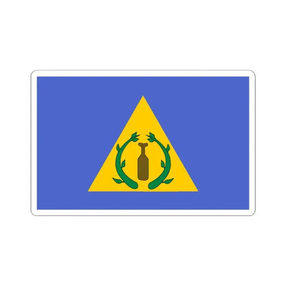 Flag of Kayangel Palau - STICKER Vinyl Kiss-Cut Decal 4 Inch White - The Sticker Space