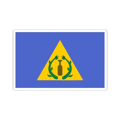 Flag of Kayangel Palau - STICKER Vinyl Kiss-Cut Decal 6 Inch White - The Sticker Space