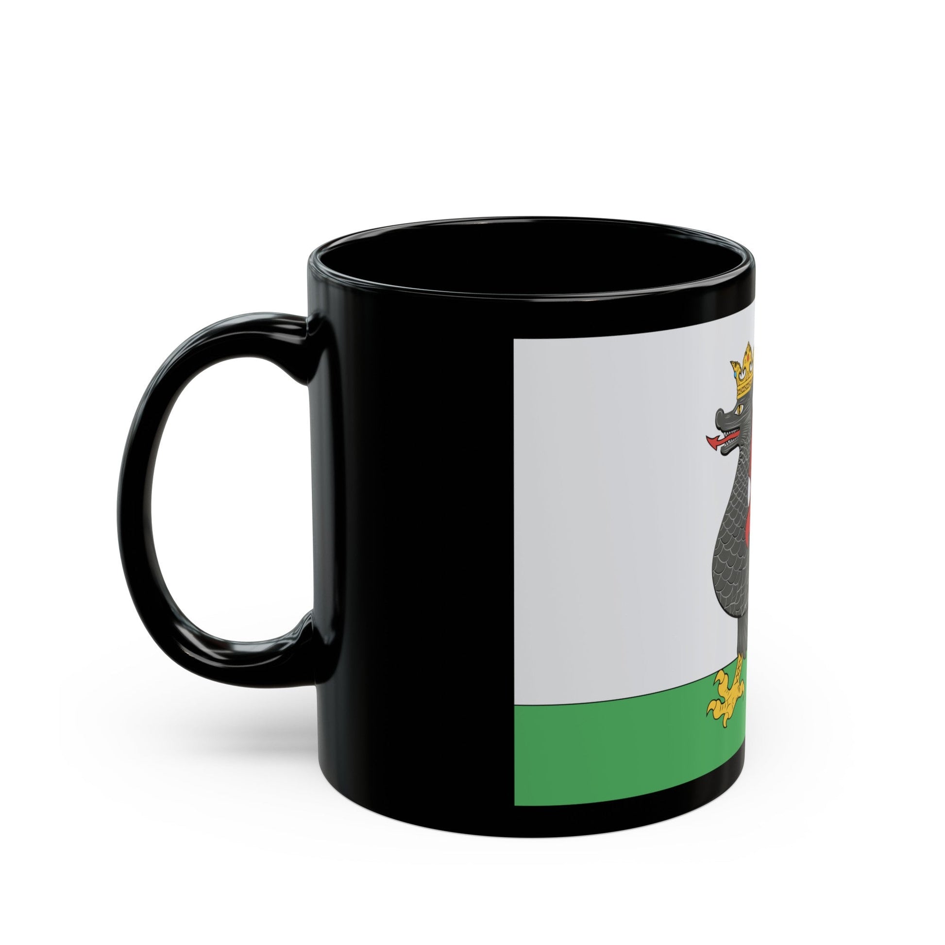 Flag of Kazan Russia - Black Coffee Mug-The Sticker Space