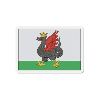 Flag of Kazan Russia - Refrigerator Magnet 6 Inch - The Sticker Space