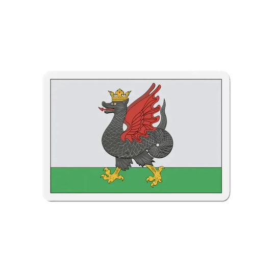 Flag of Kazan Russia - Refrigerator Magnet 6 Inch - The Sticker Space