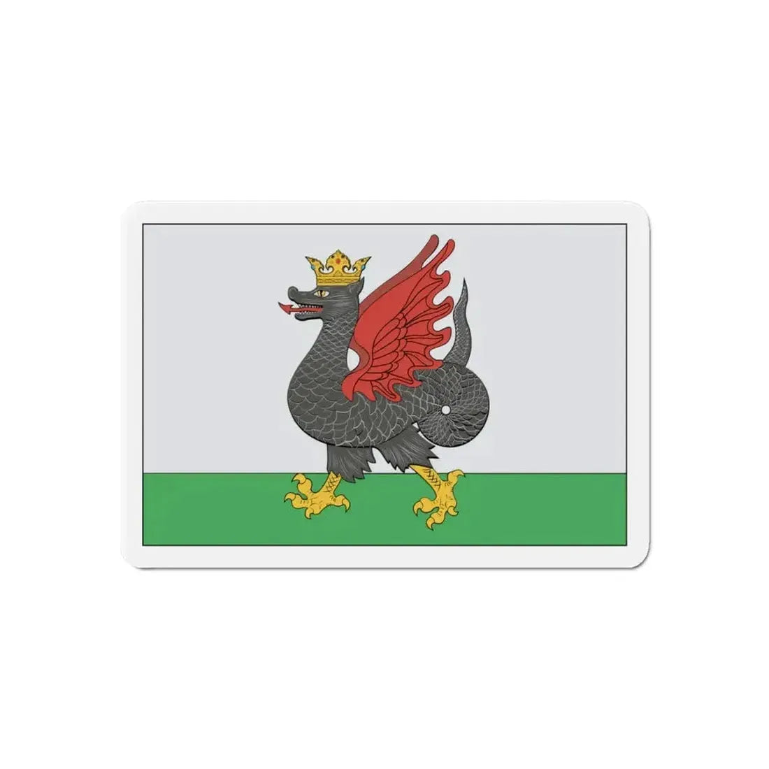 Flag of Kazan Russia - Refrigerator Magnet - The Sticker Space