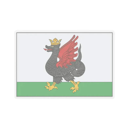 Flag of Kazan Russia - STICKER Vinyl Kiss-Cut Decal 4 Inch Transparent - The Sticker Space