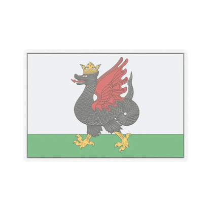 Flag of Kazan Russia - STICKER Vinyl Kiss-Cut Decal 6 Inch Transparent - The Sticker Space