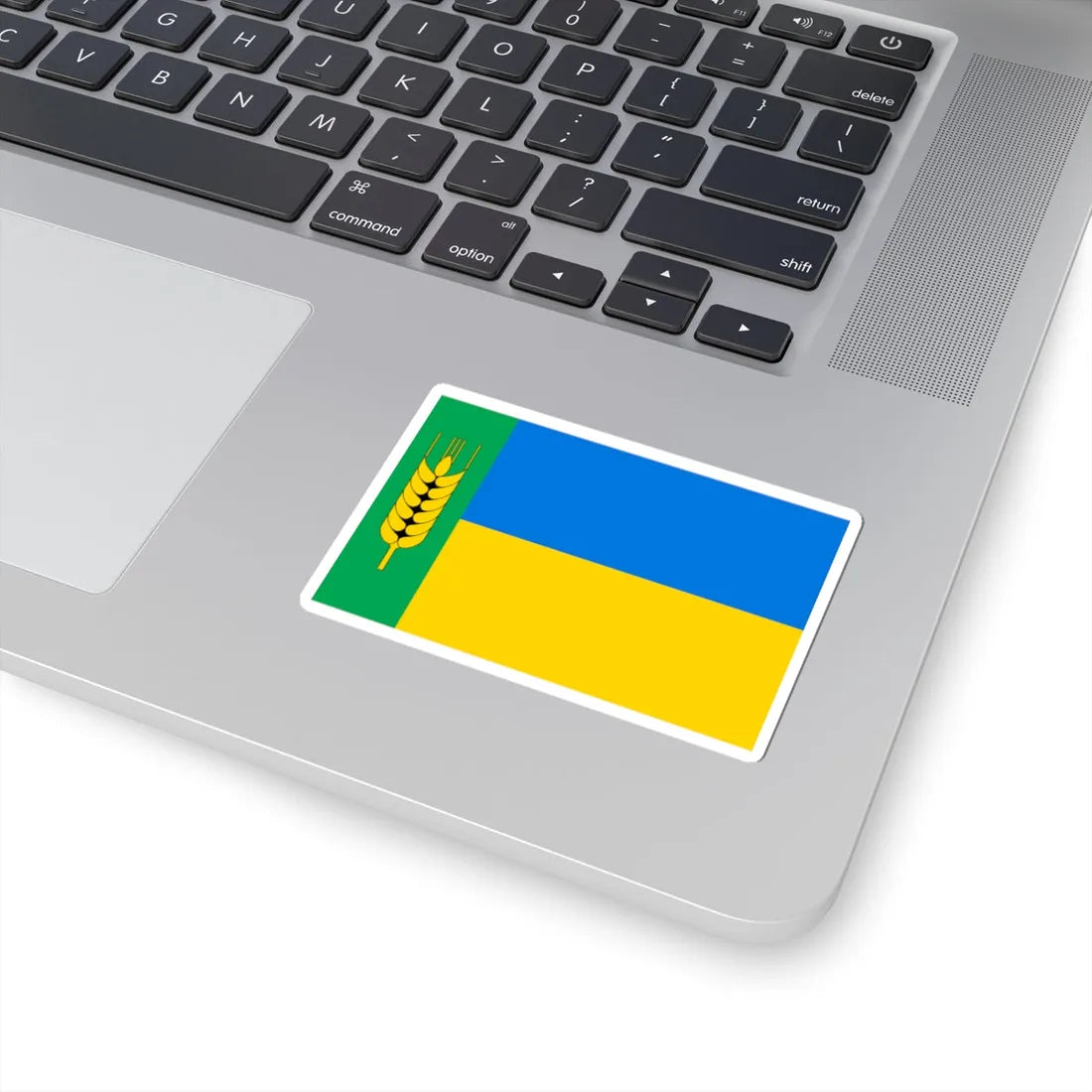 Flag of Kazanka raion (Ukraine) STICKER Vinyl Kiss-Cut Decal - The Sticker Space