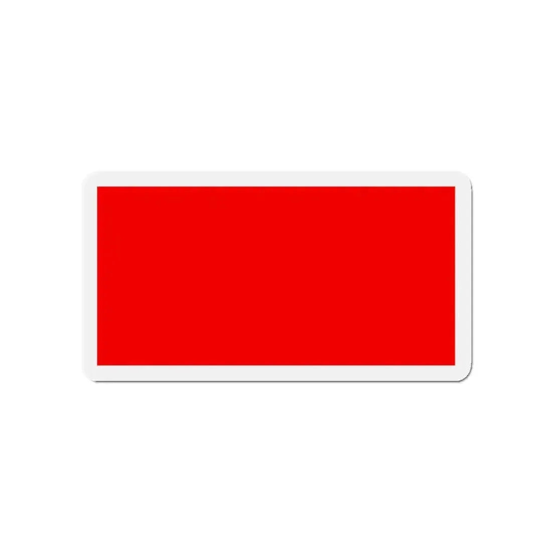 Flag of Kedah 18th century 1821 Malaysia - Refrigerator Magnet 4 Inch - The Sticker Space