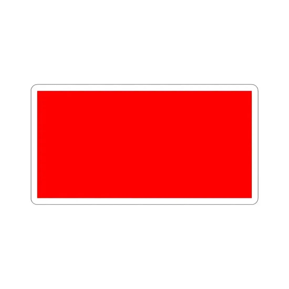 Flag of Kedah 18th century   1821 Malaysia STICKER Vinyl Die-Cut Decal 2 Inch - The Sticker Space