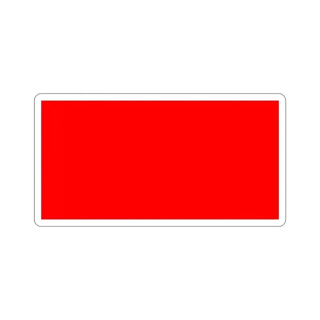 Flag of Kedah 18th century   1821 Malaysia STICKER Vinyl Die-Cut Decal 4 Inch - The Sticker Space