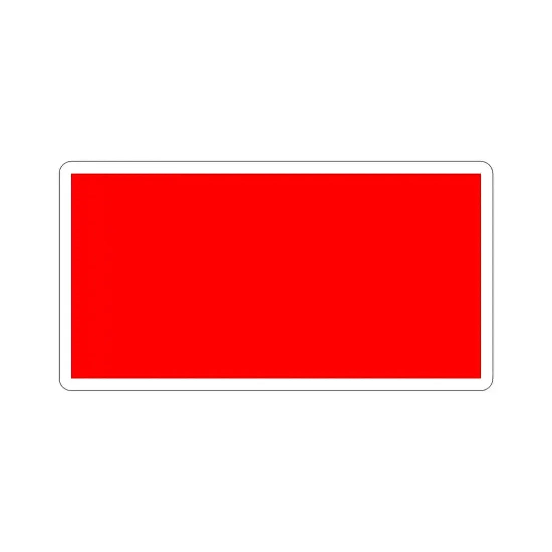 Flag of Kedah 18th century   1821 Malaysia STICKER Vinyl Die-Cut Decal 4 Inch - The Sticker Space