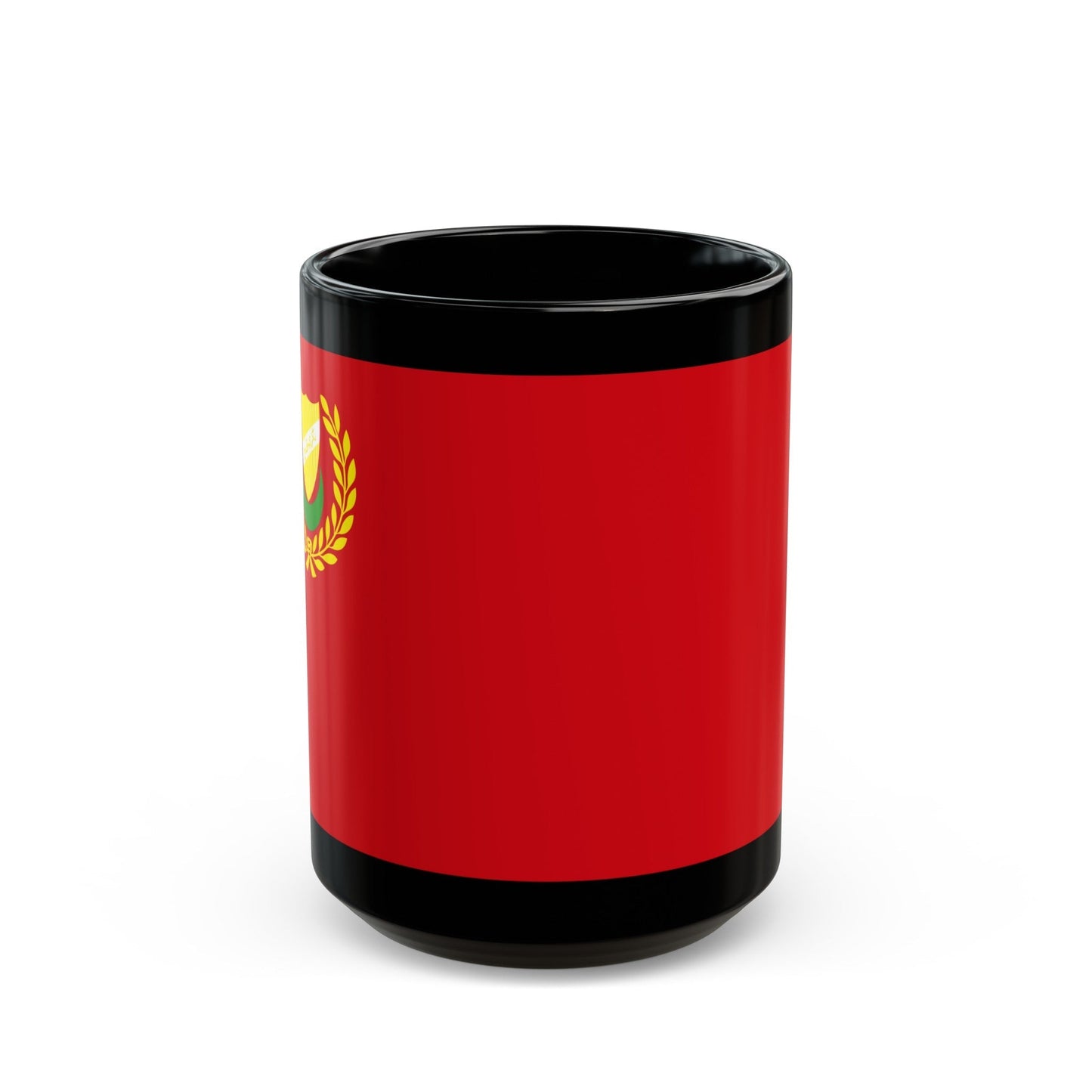 Flag of Kedah Malaysia - Black Coffee Mug-15oz-The Sticker Space