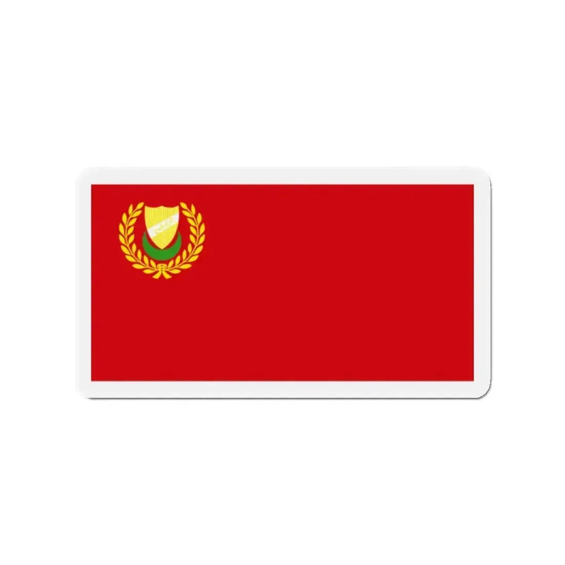 Flag of Kedah Malaysia - Refrigerator Magnet - The Sticker Space