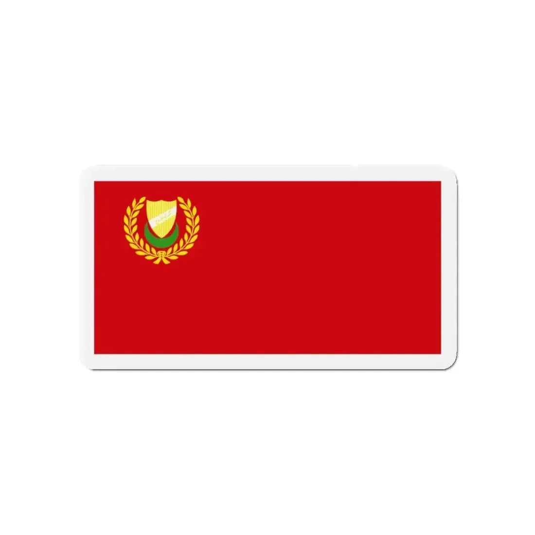 Flag of Kedah Malaysia - Refrigerator Magnet - The Sticker Space