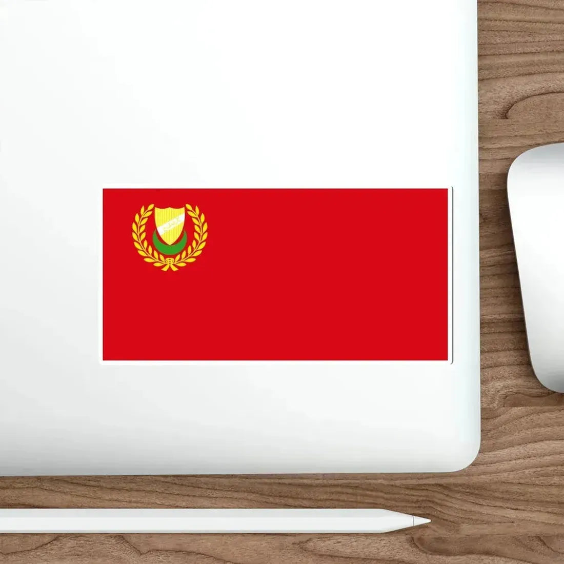Flag of Kedah Malaysia STICKER Vinyl Die-Cut Decal - The Sticker Space