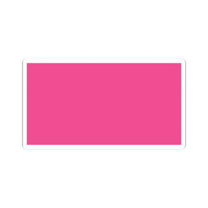 Flag of Kehychivka Raion (Ukraine) STICKER Vinyl Kiss-Cut Decal 3 Inch White - The Sticker Space