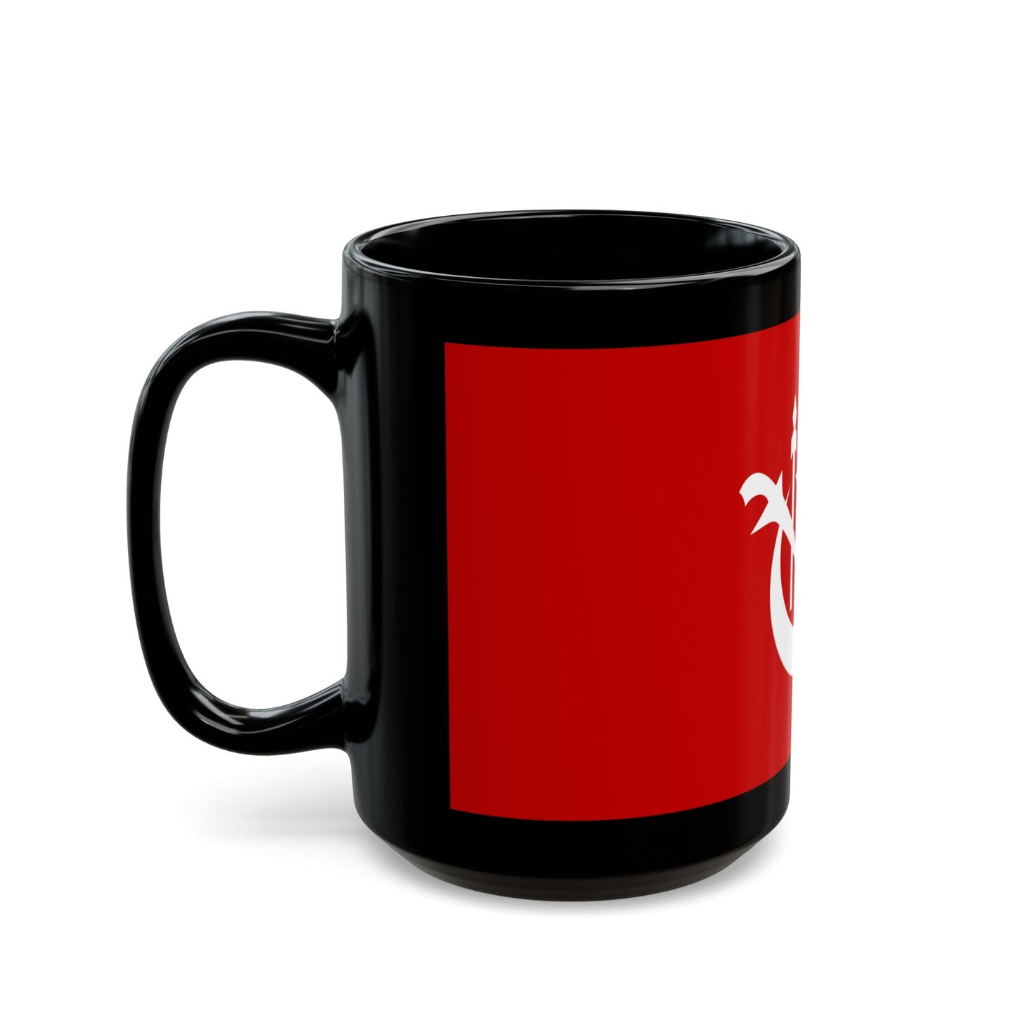 Flag of Kelantan Malaysia - Black Coffee Mug-The Sticker Space