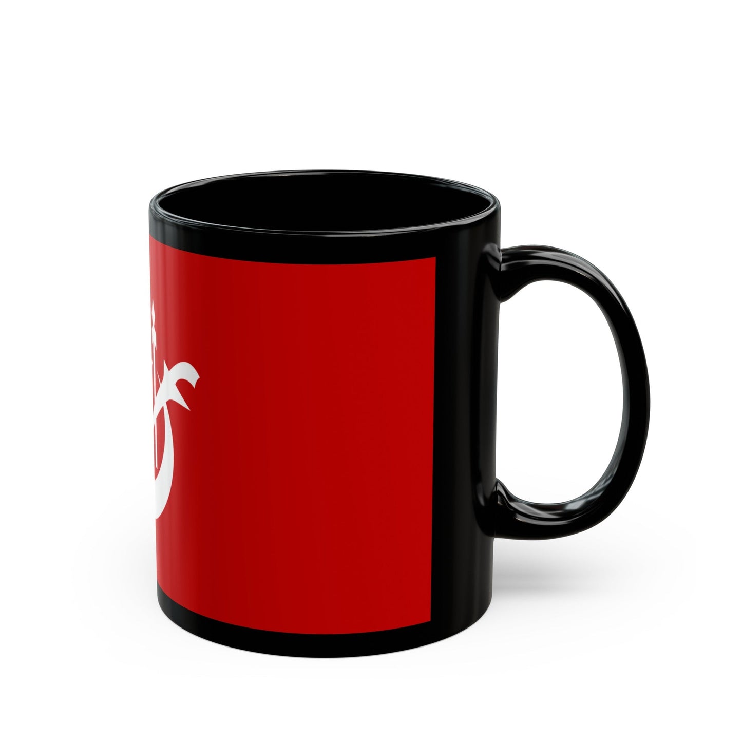 Flag of Kelantan Malaysia - Black Coffee Mug-The Sticker Space