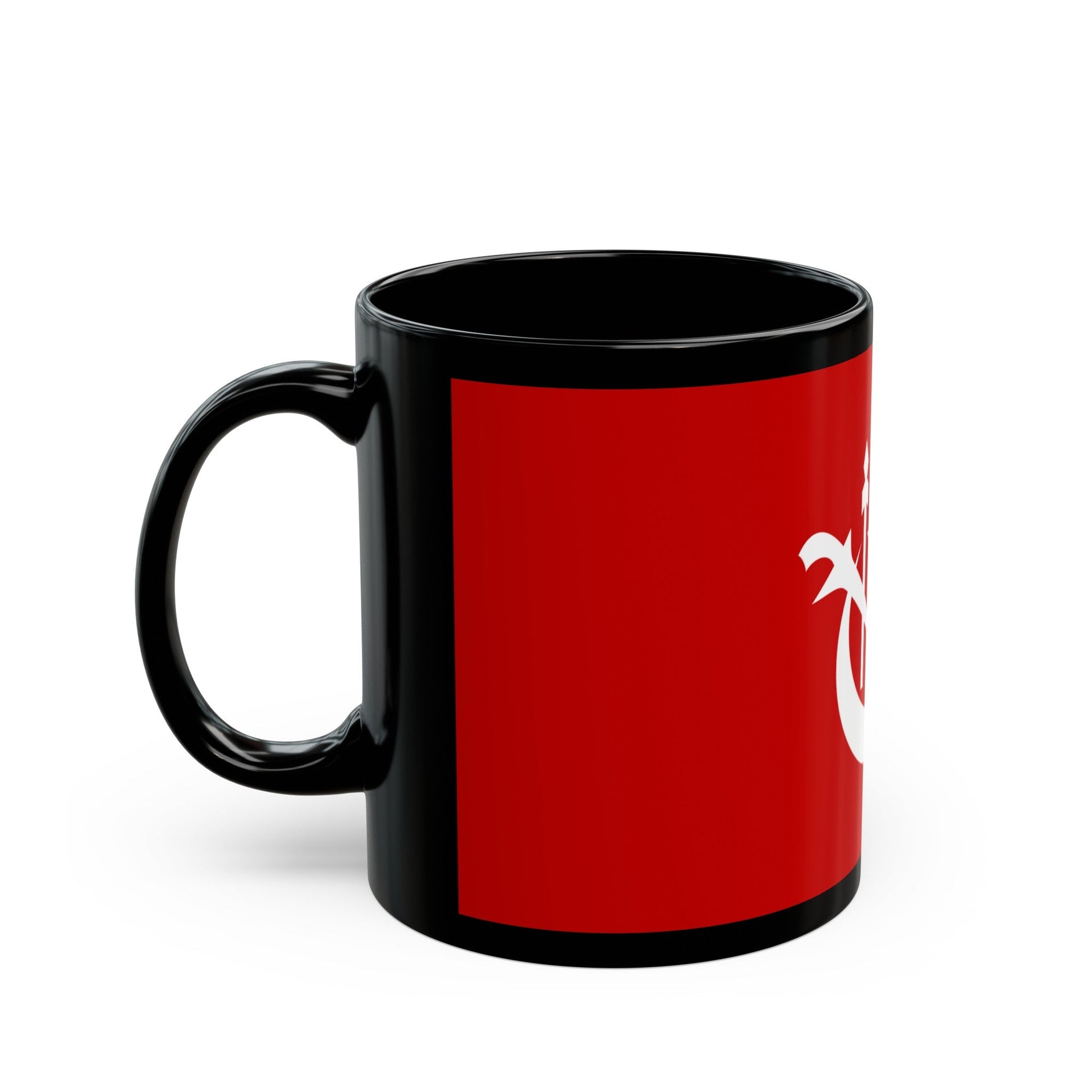 Flag of Kelantan Malaysia - Black Coffee Mug-The Sticker Space