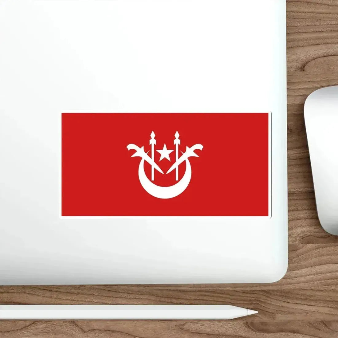 Flag of Kelantan Malaysia STICKER Vinyl Die-Cut Decal - The Sticker Space
