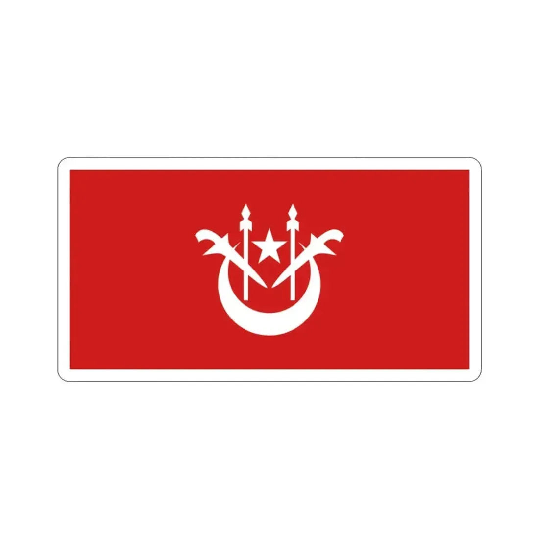 Flag of Kelantan Malaysia STICKER Vinyl Die-Cut Decal - The Sticker Space