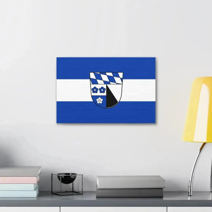 Flag of Kelheim Germany - Canvas Wall Art - The Sticker Space