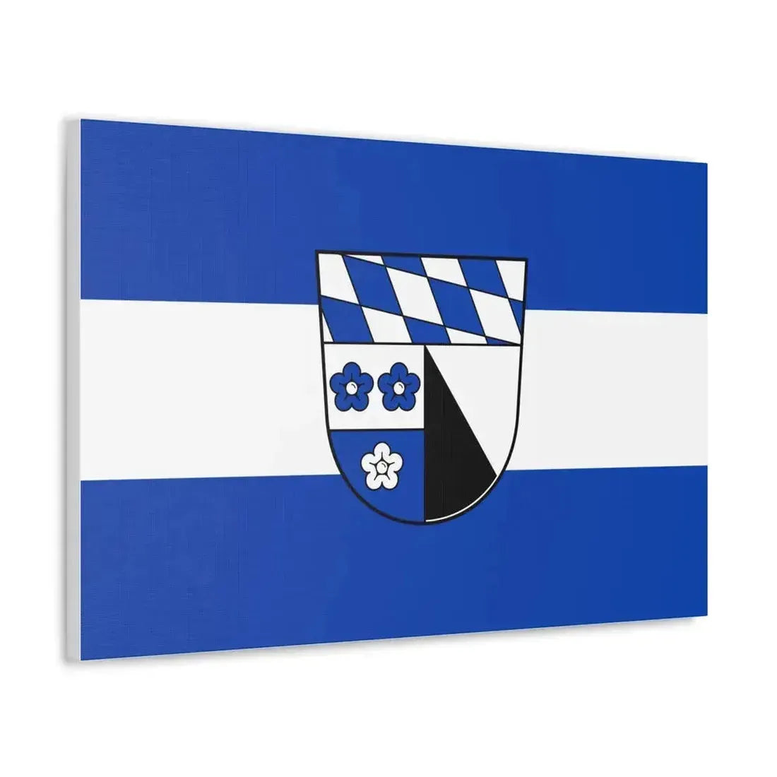 Flag of Kelheim Germany - Canvas Wall Art - The Sticker Space