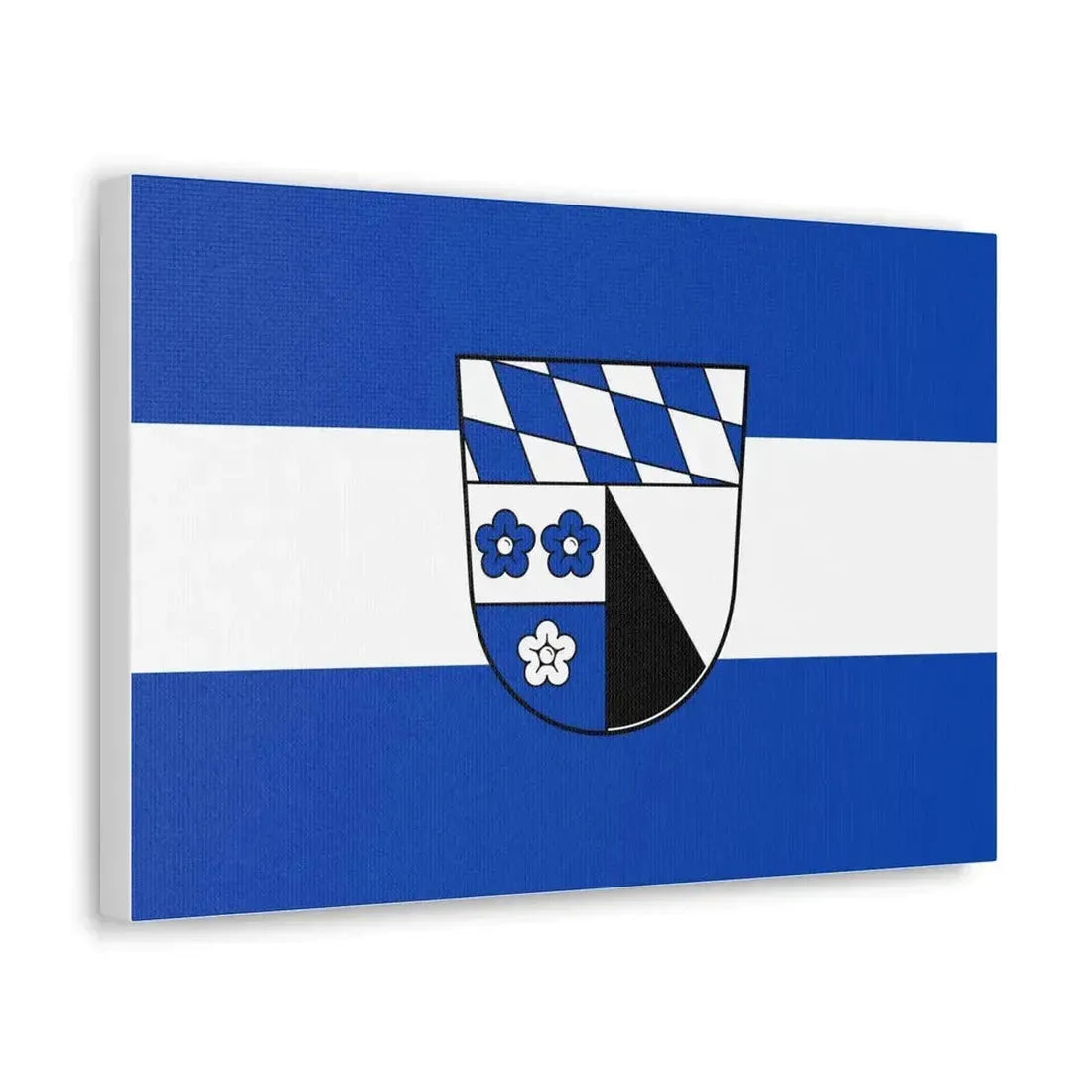 Flag of Kelheim Germany - Canvas Wall Art - The Sticker Space