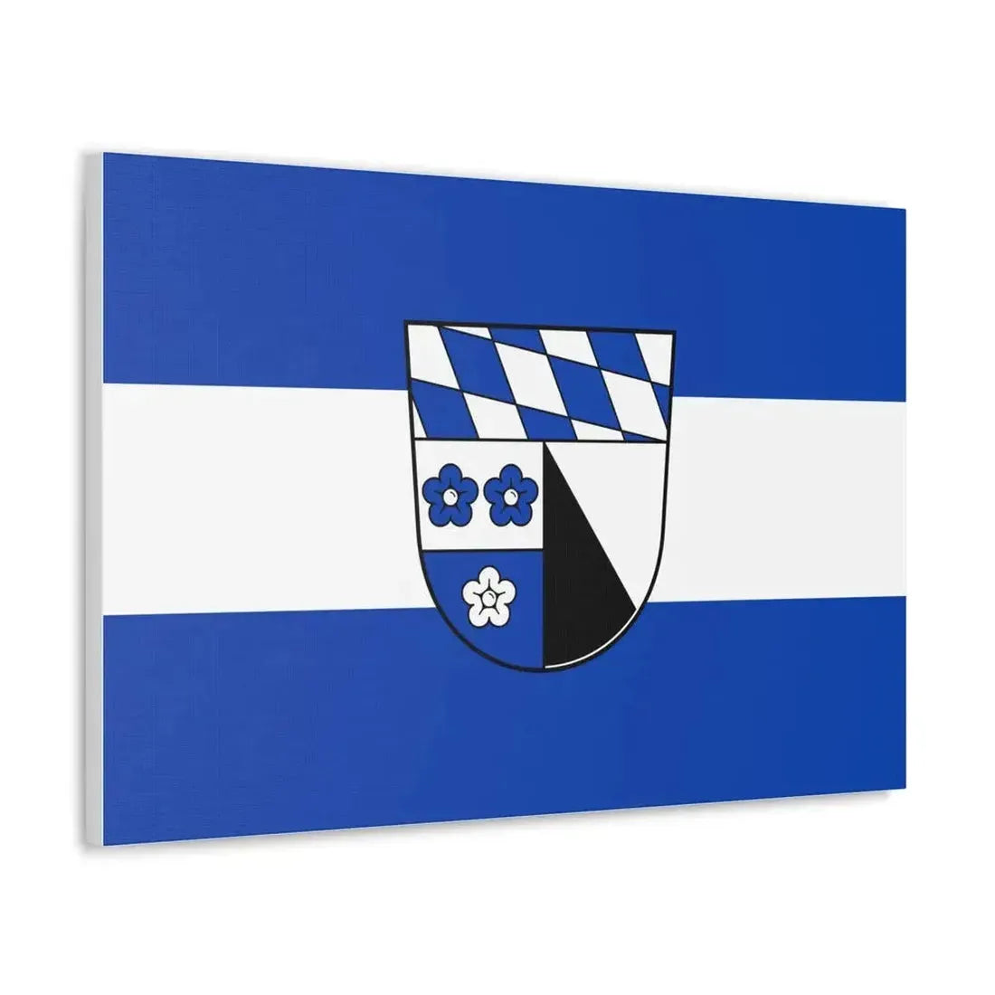 Flag of Kelheim Germany - Canvas Wall Art - The Sticker Space