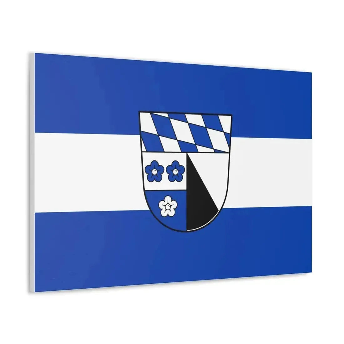 Flag of Kelheim Germany - Canvas Wall Art - The Sticker Space