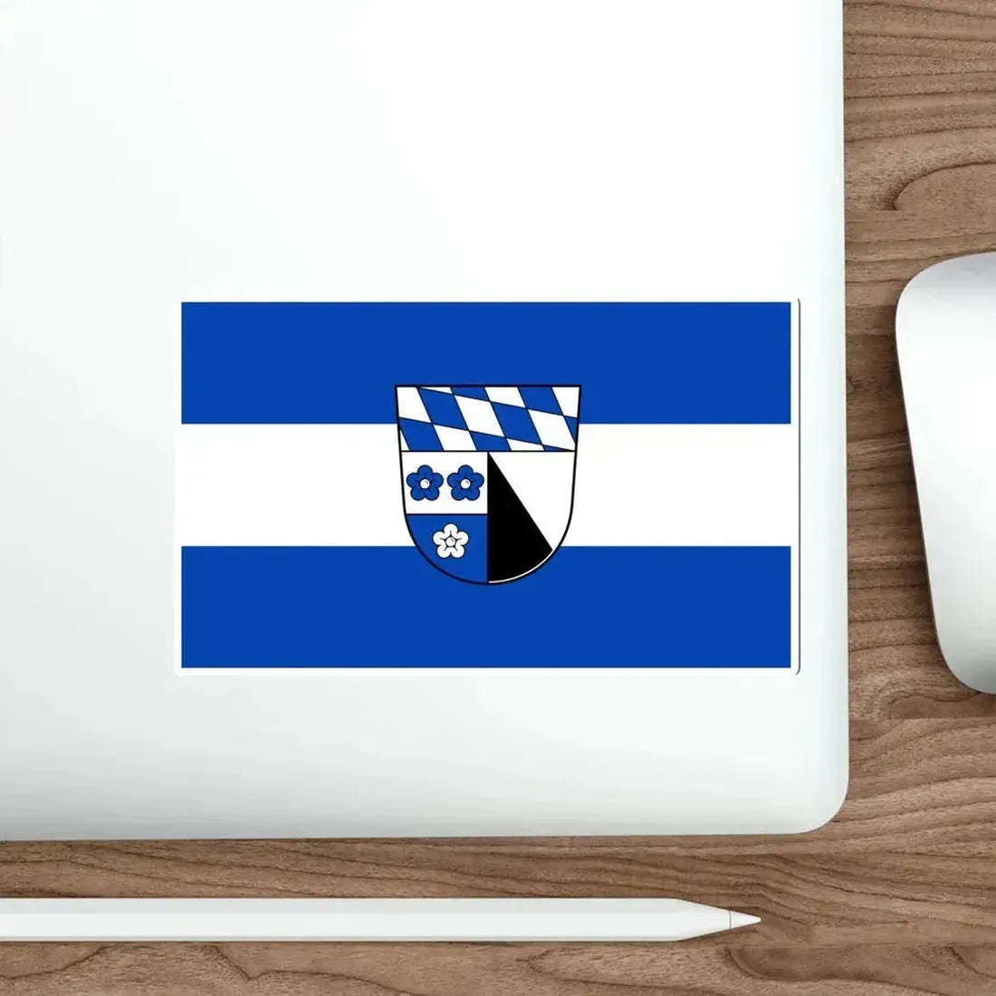 Flag of Kelheim Germany STICKER Vinyl Die-Cut Decal - The Sticker Space