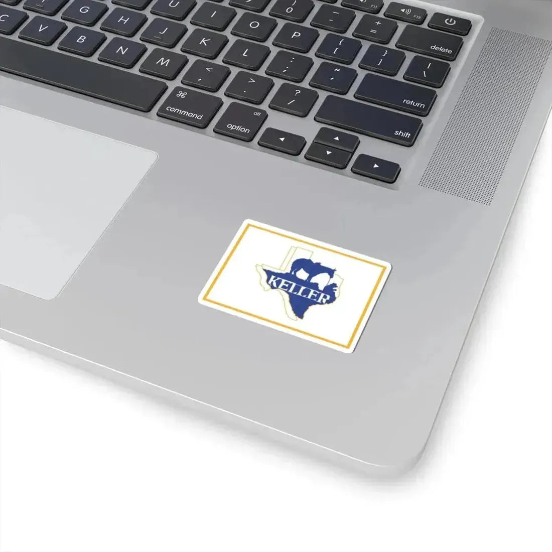 Flag of Keller Texas (United States) STICKER Vinyl Kiss-Cut Decal - The Sticker Space