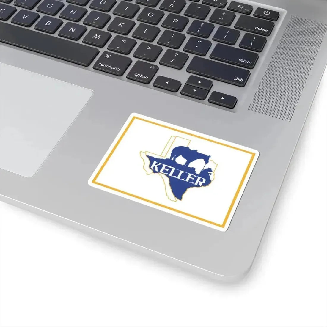 Flag of Keller Texas (United States) STICKER Vinyl Kiss-Cut Decal - The Sticker Space