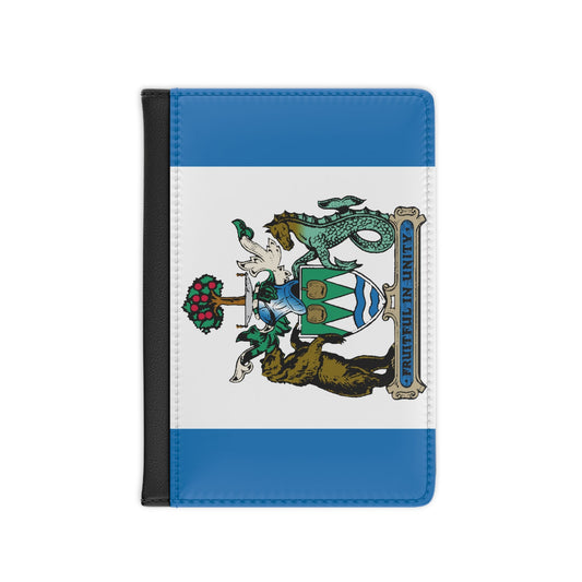 Flag of Kelowna British Columbia Canada - Passport Holder-3.9" x 5.8"-The Sticker Space