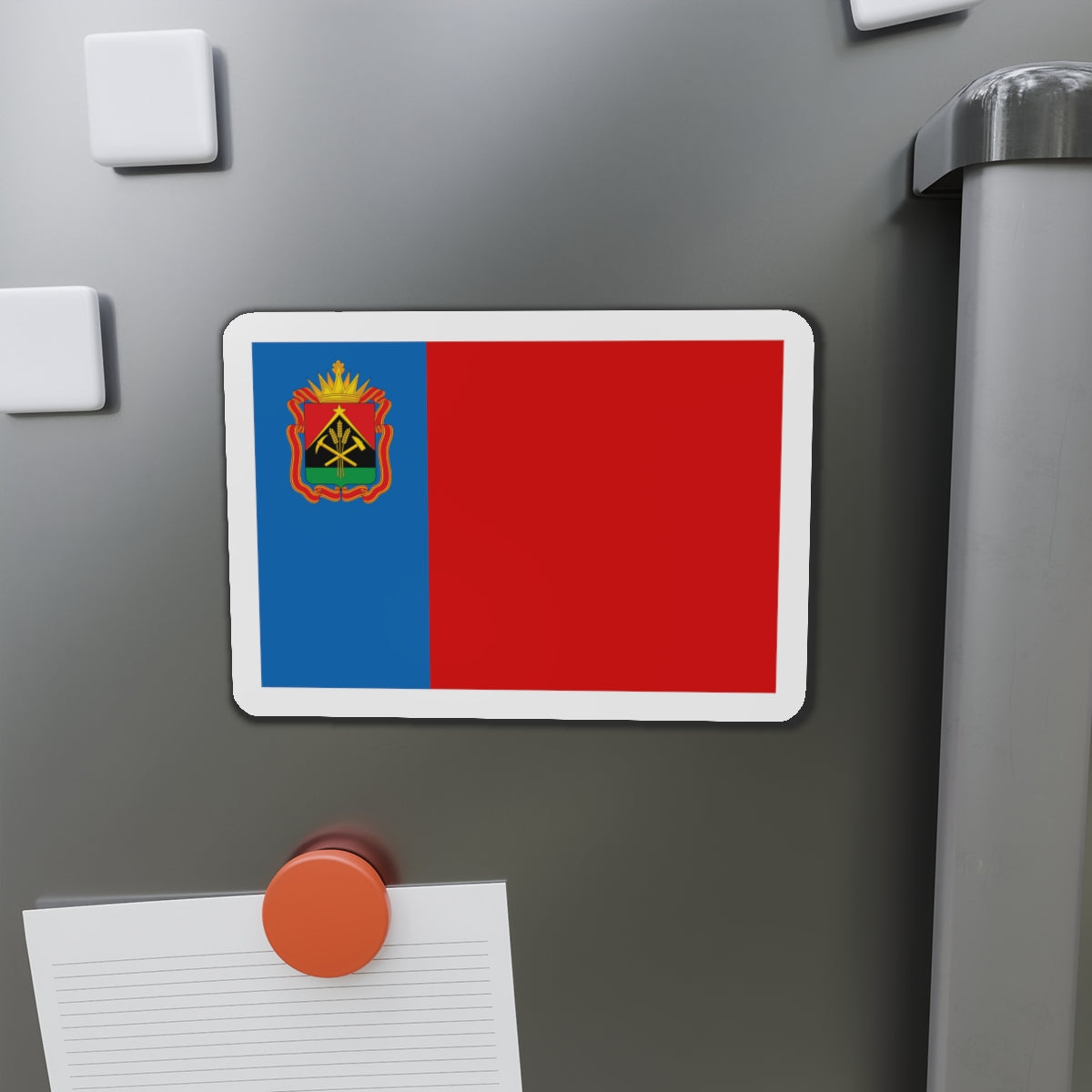 Flag of Kemerovo Oblast Russia - Die-Cut Magnet-The Sticker Space