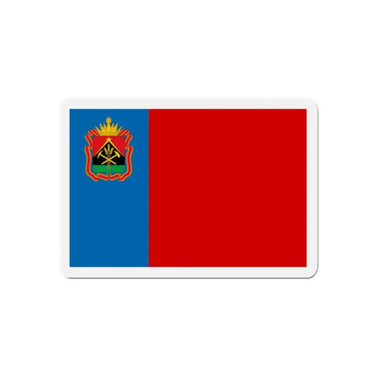 Flag of Kemerovo Oblast Russia - Refrigerator Magnet 6 Inch - The Sticker Space