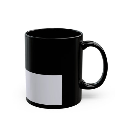 Flag of Kempten Germany - Black Coffee Mug-The Sticker Space