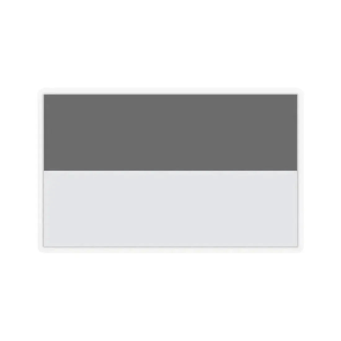 Flag of Kempten Germany - STICKER Vinyl Kiss-Cut Decal 2 Inch Transparent - The Sticker Space