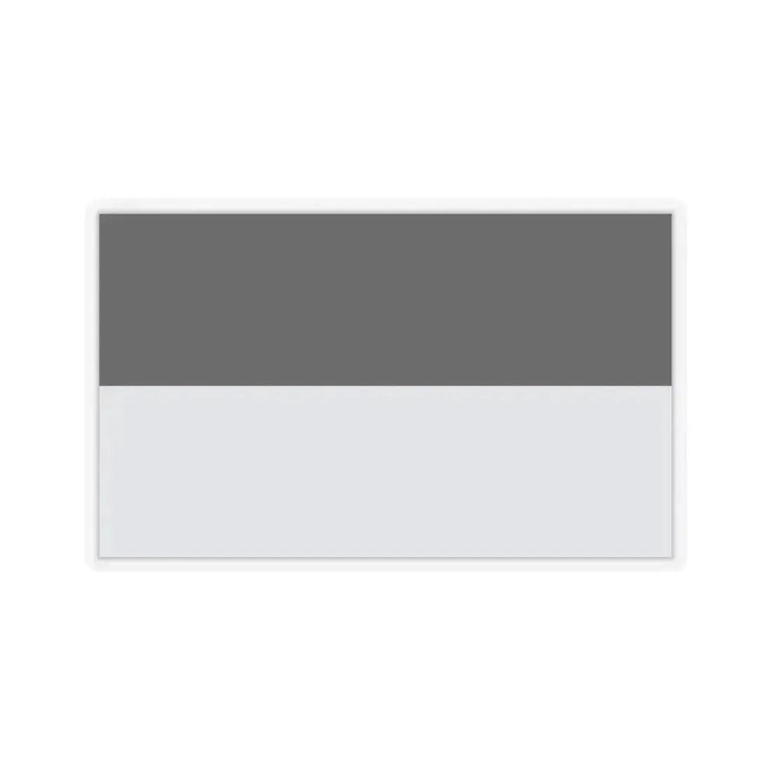 Flag of Kempten Germany - STICKER Vinyl Kiss-Cut Decal 4 Inch Transparent - The Sticker Space