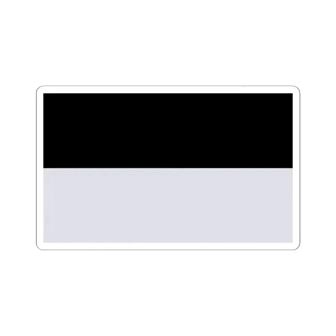 Flag of Kempten Germany - STICKER Vinyl Kiss-Cut Decal 4 Inch White - The Sticker Space