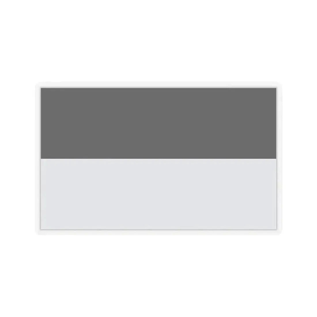 Flag of Kempten Germany - STICKER Vinyl Kiss-Cut Decal 6 Inch Transparent - The Sticker Space