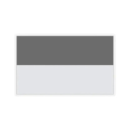 Flag of Kempten Germany - STICKER Vinyl Kiss-Cut Decal 6 Inch Transparent - The Sticker Space