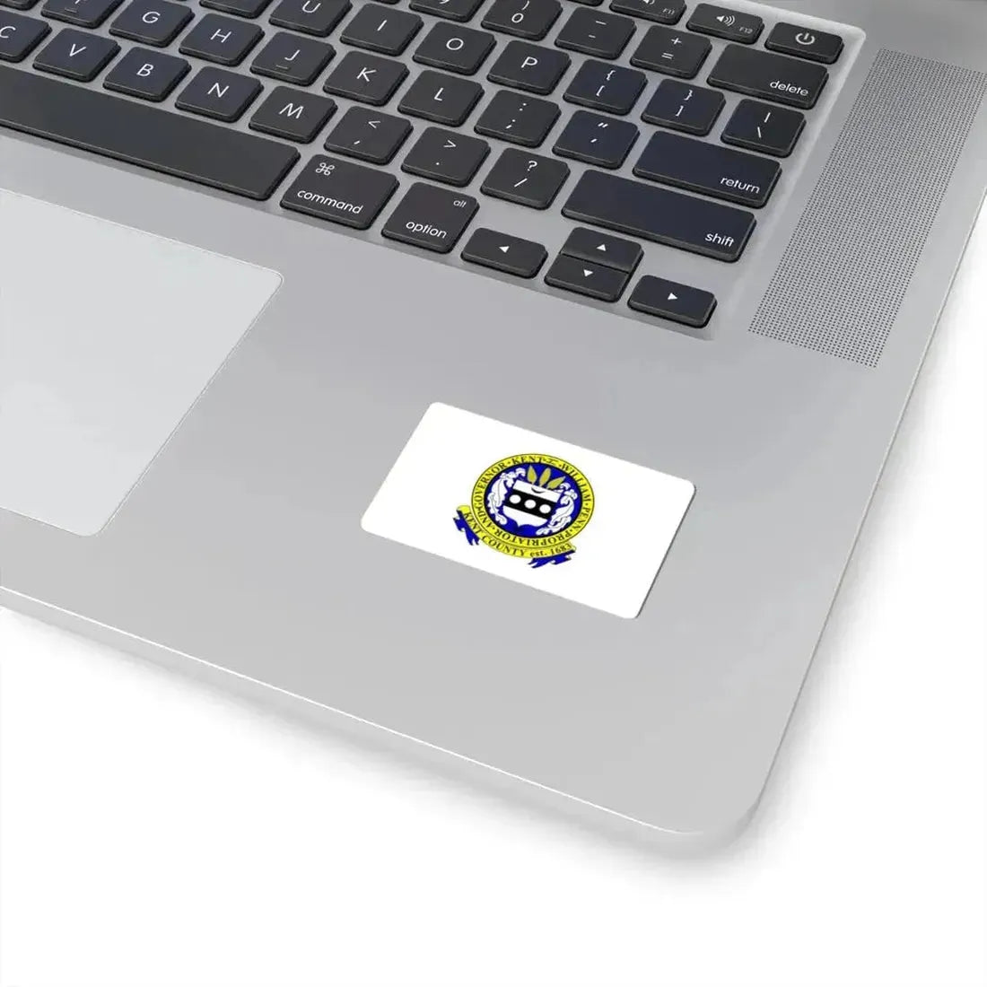 Flag of Kent County Delaware (United States) STICKER Vinyl Kiss-Cut Decal - The Sticker Space