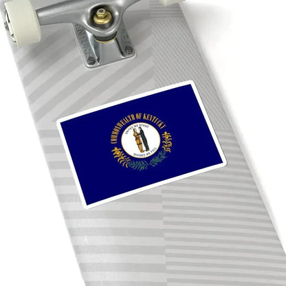 Flag of Kentucky 3-2 (United States) STICKER Vinyl Kiss-Cut Decal - The Sticker Space
