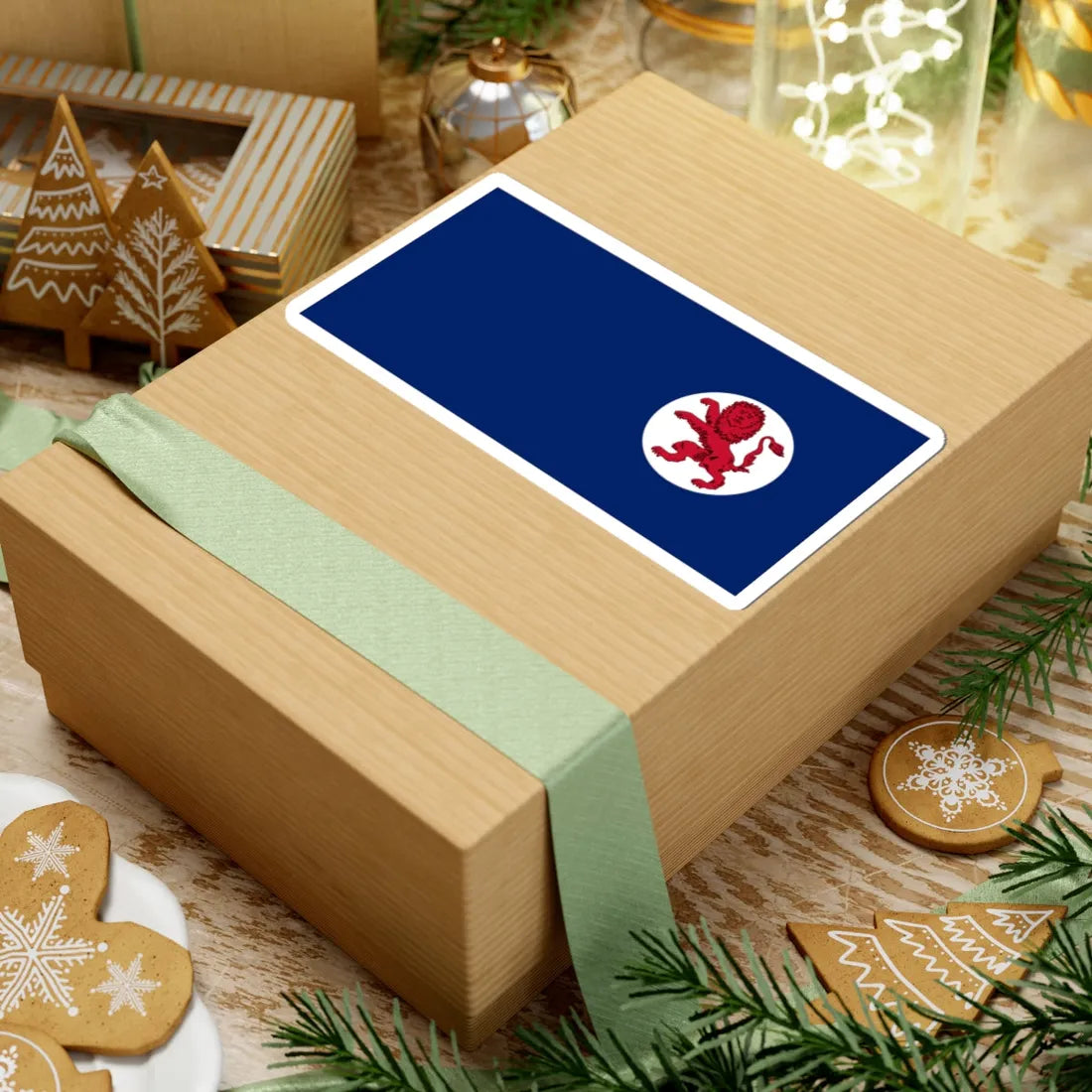 Flag of Kenya 1895-1921 (Kenya) STICKER Vinyl Kiss-Cut Decal - The Sticker Space