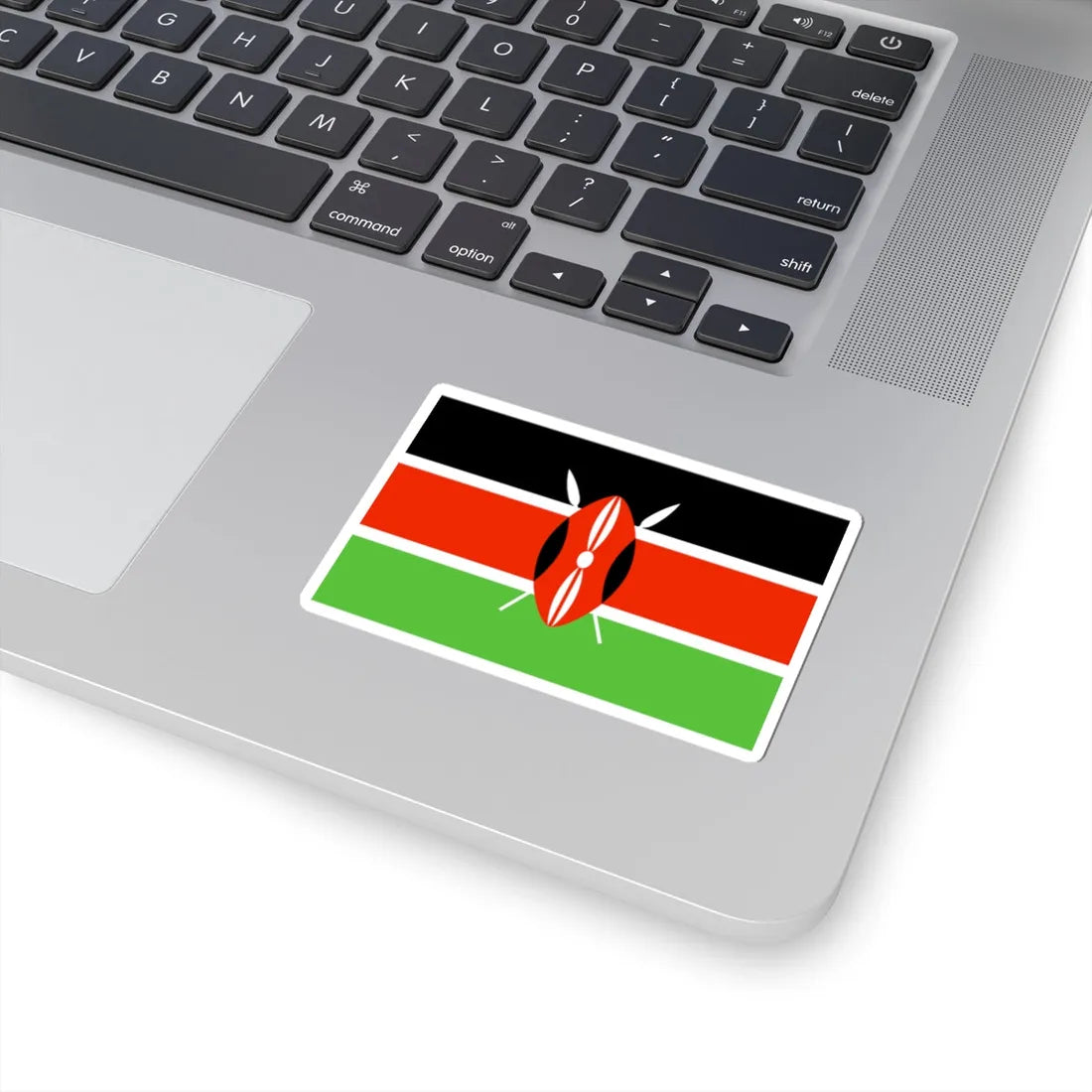 Flag of Kenya WFB 2000 (Kenya) STICKER Vinyl Kiss-Cut Decal - The Sticker Space