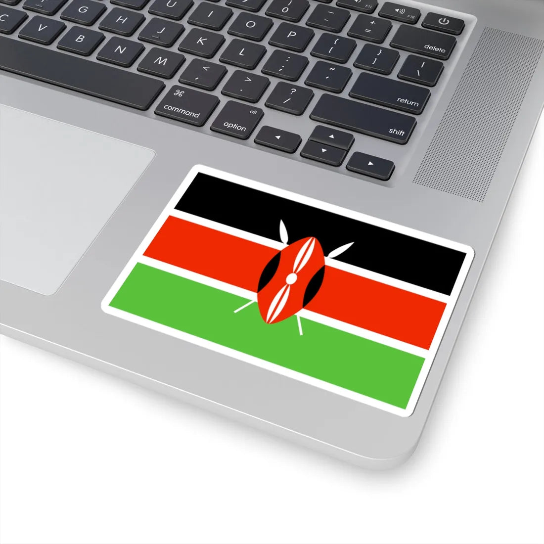 Flag of Kenya WFB 2000 (Kenya) STICKER Vinyl Kiss-Cut Decal - The Sticker Space
