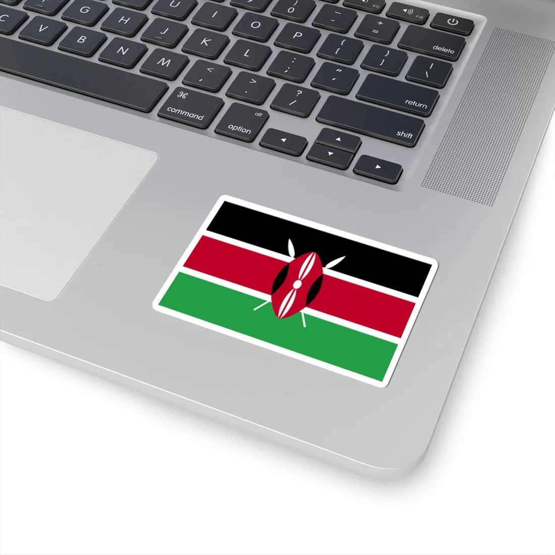 Flag of Kenya WFB 2004 (Kenya) STICKER Vinyl Kiss-Cut Decal - The Sticker Space