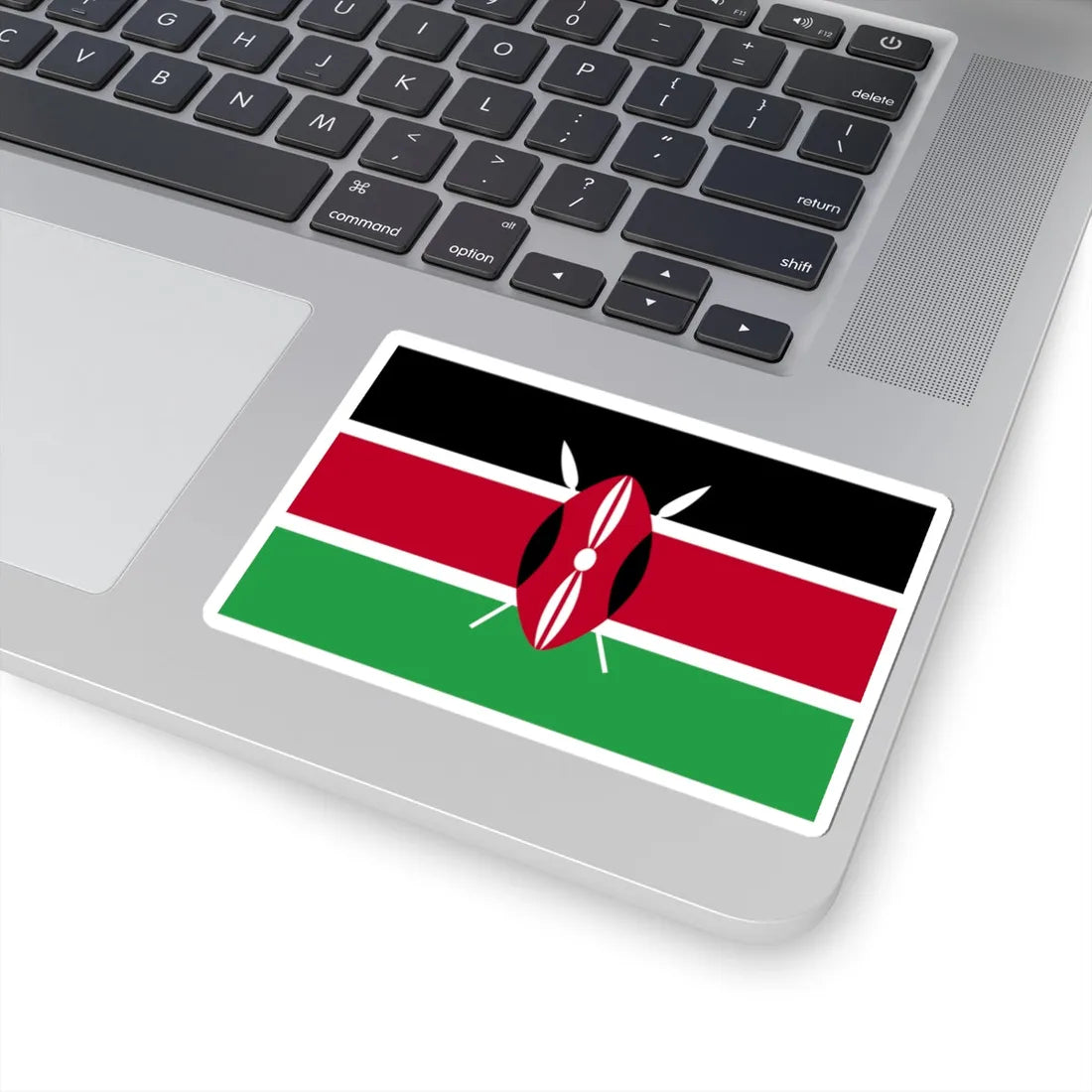 Flag of Kenya WFB 2004 (Kenya) STICKER Vinyl Kiss-Cut Decal - The Sticker Space